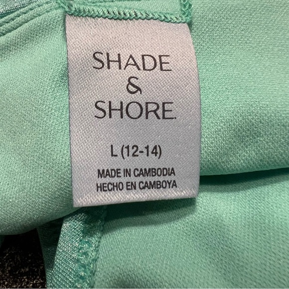 NWT Shade & Shore Mint Green Color Bikini Bottom (L) - Picture 5 of 6